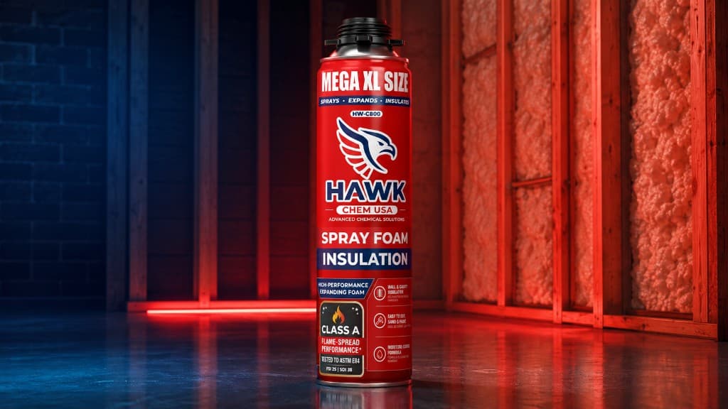 Hawk Chem USA HW-C800 Mega Size Spray Foam Insulation